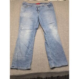 Levis 515 Nouveau Boot Cut Stretch Jeans Low Rise Medium Wash USA 24M 37x30.5‎